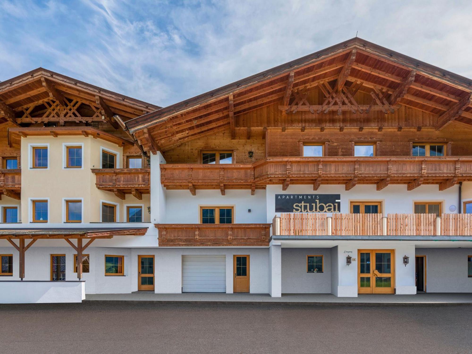 Apartment In Stubai Valley With Balcony นอยชติฟ อิม ชตูไปทัล ภายนอก รูปภาพ